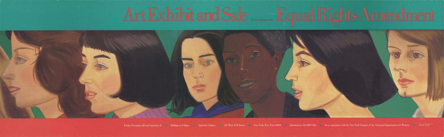 Alex Katz Art Exhibit And Sale For The Passage Of The Equal Rights Amendment 13"
