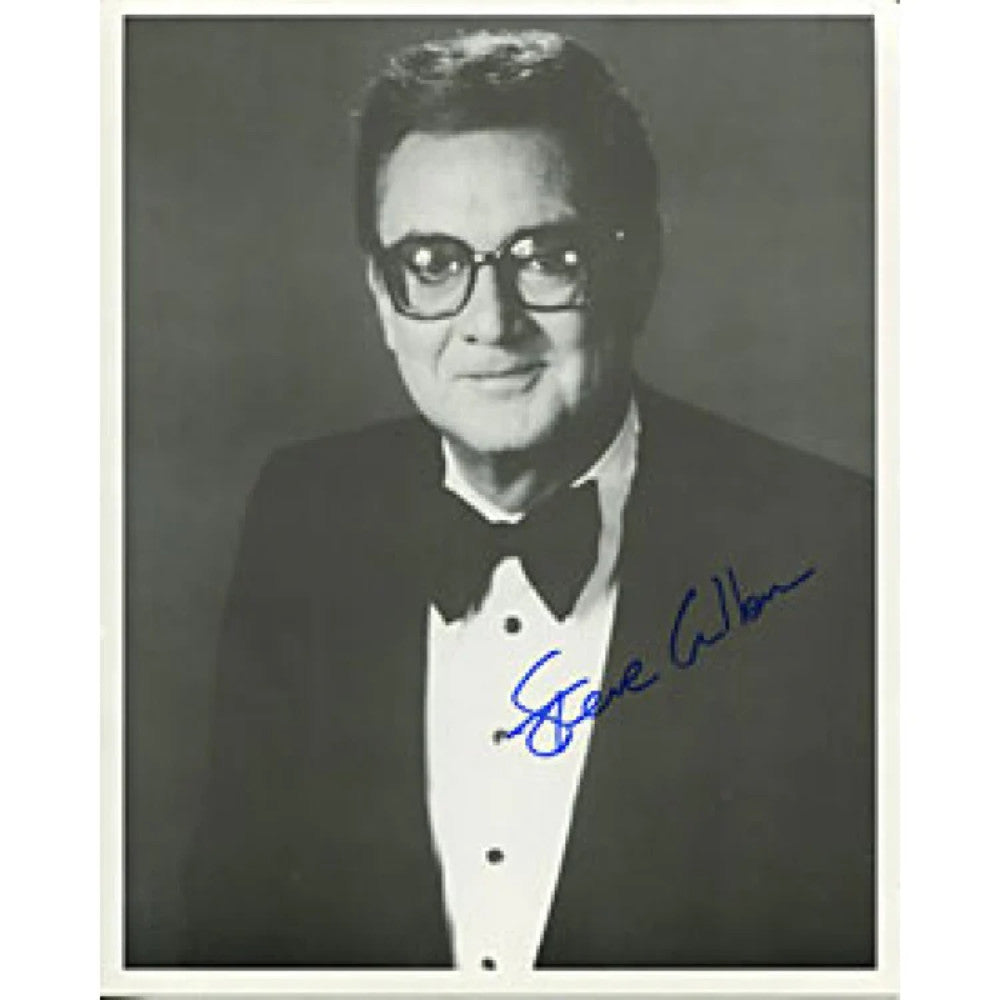 Steve Allen Autographed/Signed 8X10 Photo