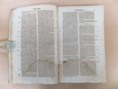 Cornelius A Lapide Commentarii In Canticum Canticorum 1St 1637 Lyon Hardcover