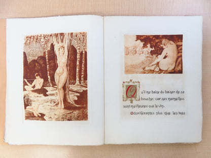 Leon Courbouleix: Le Cantique Des Cantiques, Limited Edition (No. 180/310) 1930C