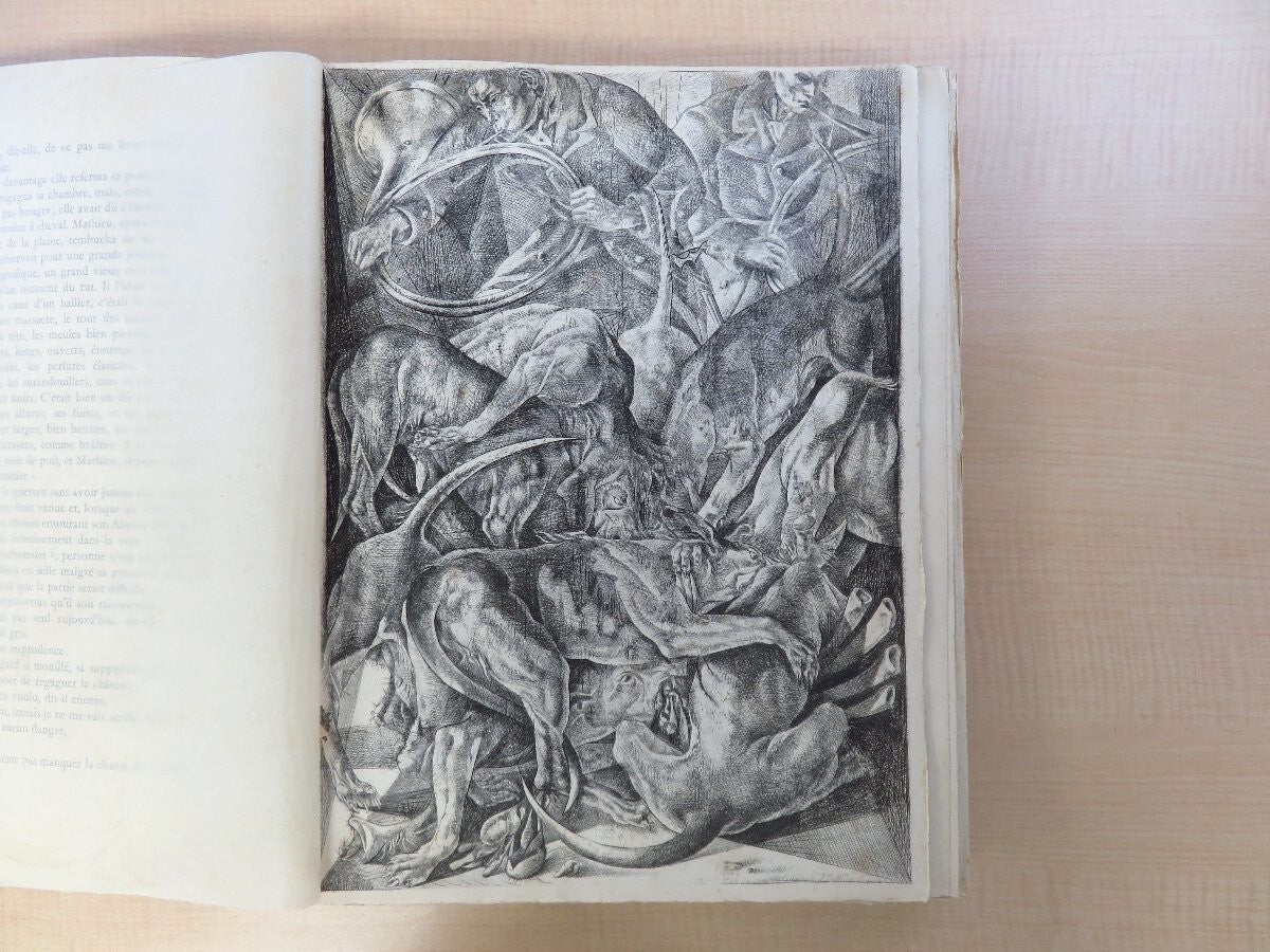 Paul Vialar La Grande Meute 1945 1St Edition Pierre-Yves Tremois Limited 271/350