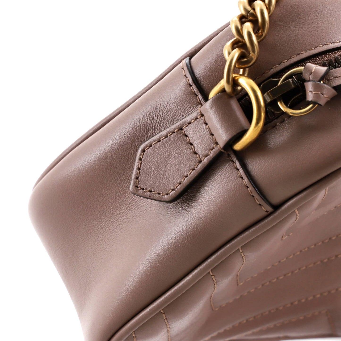 Gucci Gg Marmont Shoulder Bag Matelasse Leather Small