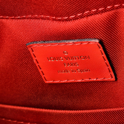 Louis Vuitton Saintonge Handbag Monogram Canvas With Leather