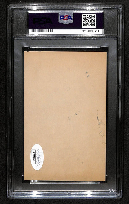 Earle Greasy Neale Hof Signed 3X5 Index Card