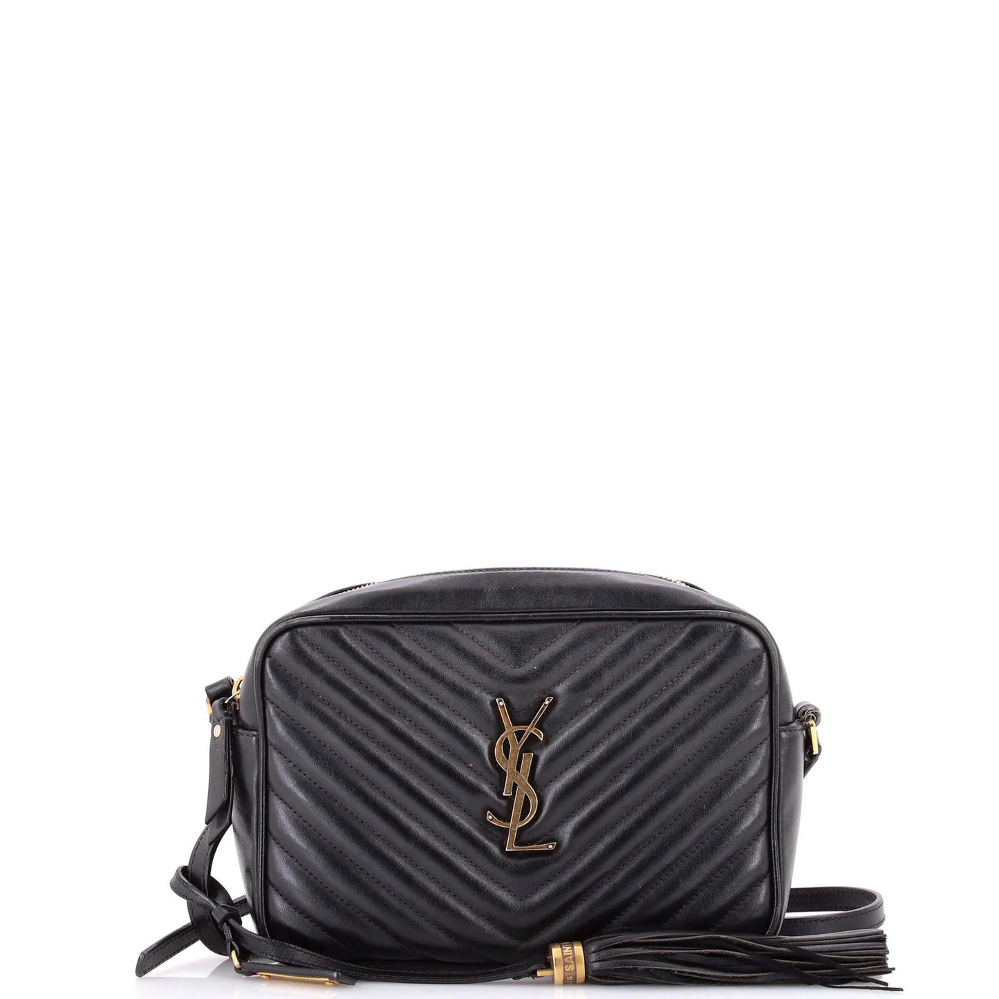 Saint Laurent Lou Camera Bag Matelasse Chevron Leather Small