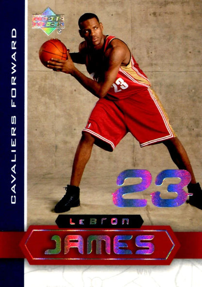 Lebron James 2003 Upper Deck Superstars #Lbj-3 Card