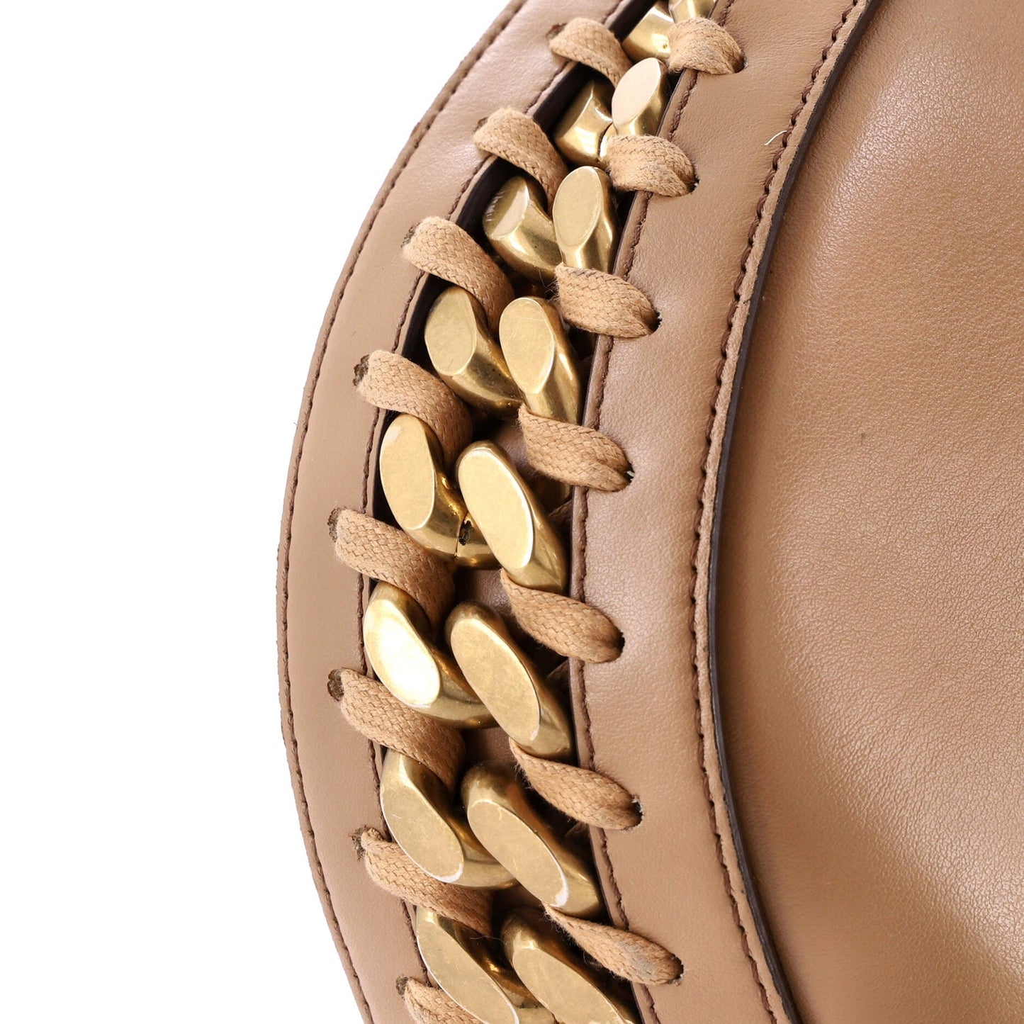 Stella Mccartney Frayme Shoulder Bag Faux Leather Medium