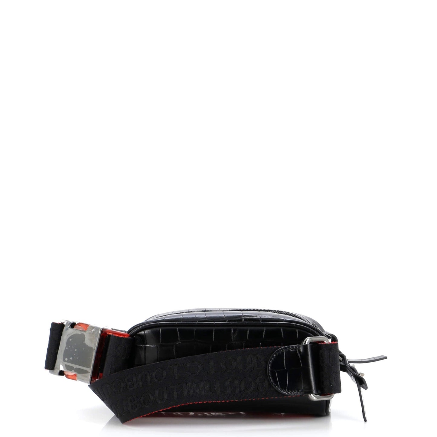 Christian Louboutin Blaster Waist Bag Alligator Embossed Calfskin