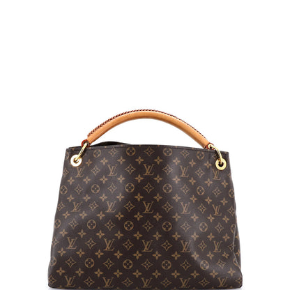 Louis Vuitton Artsy Handbag Monogram Canvas Mm