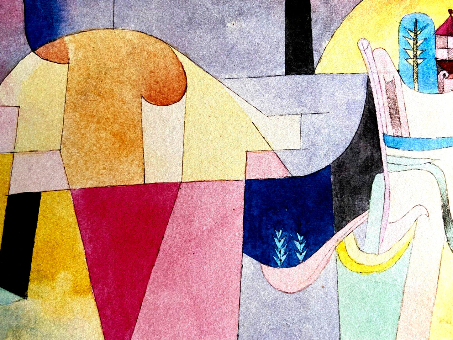 Paul Klee Lithograph Coa Signed Numbered By Hand