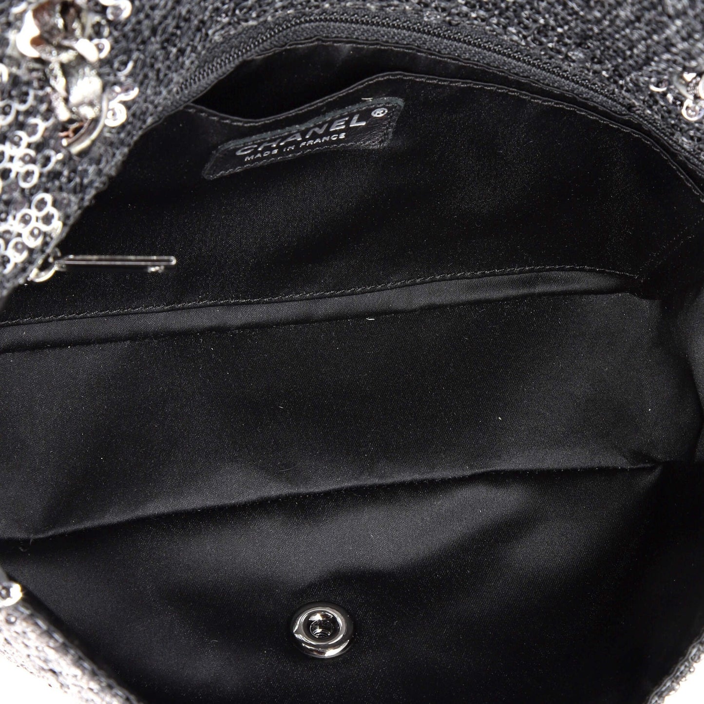 Chanel Classic Single Flap Bag Sequins Medium