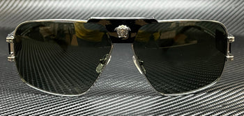 VERSACE VE2251 1001 2 Gunmetal Green Men's 63 mm