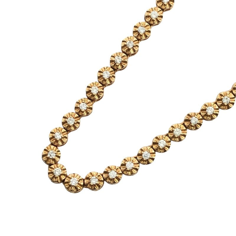 Diamond Necklace K18Pg