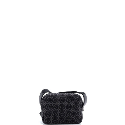 Loewe Front Pocket Camera Bag Anagram Canvas Mini