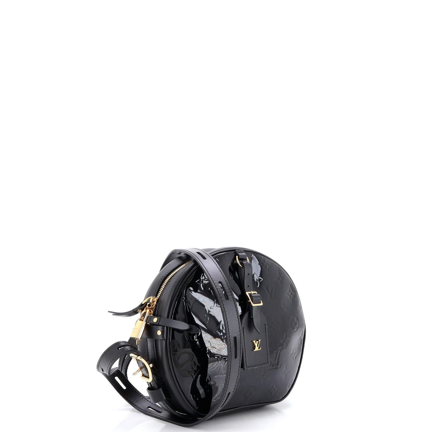 Louis Vuitton Boite Chapeau Souple Bag Monogram Vernis Mm