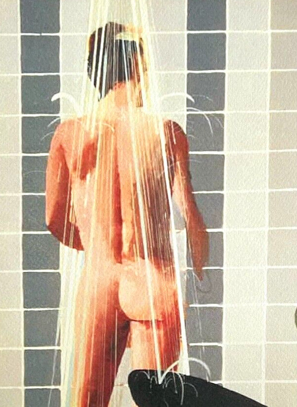 David Hockney Lithograph Coa Signed In Pen