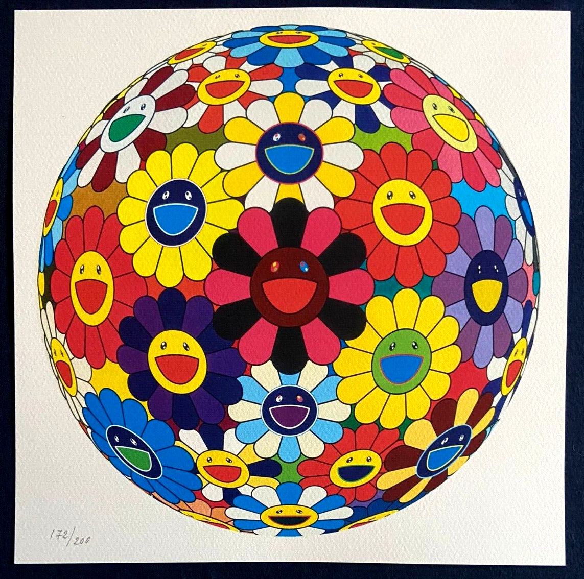 Takashi Murakami Lithograph Mori Museum Coa Numbered In Pencil 200Es