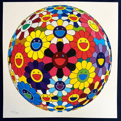 Takashi Murakami Lithograph Mori Museum Coa Numbered In Pencil 200Es