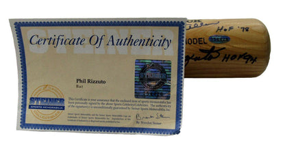 Phil Rizzuto/Mel Allen Dual-Signed/Inscr