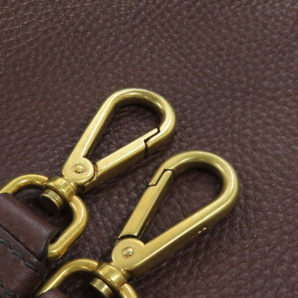 PRADA   Tote Bag logo Leather