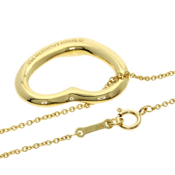 Tiffany&Co.   Necklace Open Heart K18 Yellow Gold