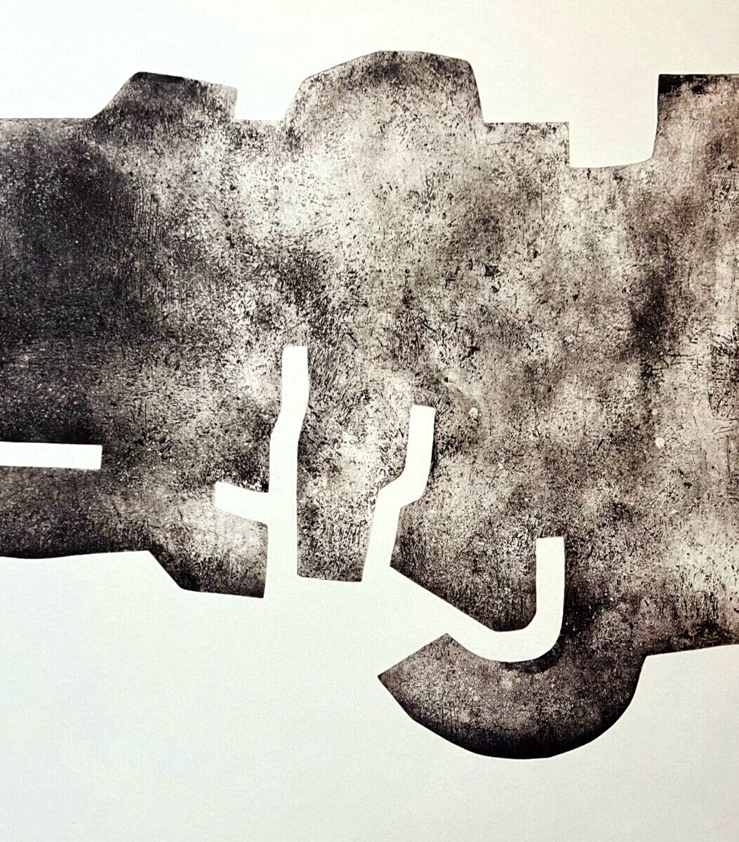Eduardo Chillida Lithograph Coa Signed Numbered Limited