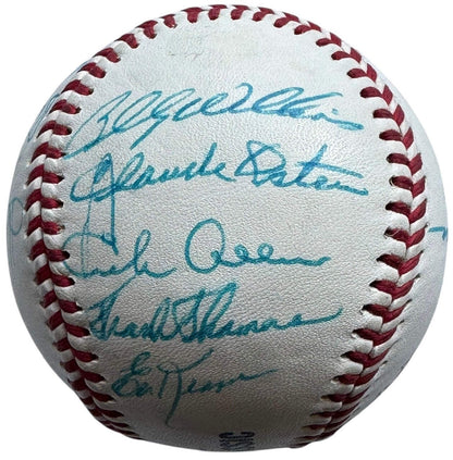 National League Old Timers Autographed Baseball