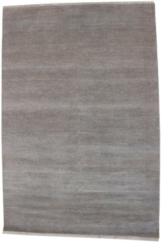 ft Modern Khaki Grass Style Hand-Knotted Wool Oriental Rug Home Decor Carpet 6X9