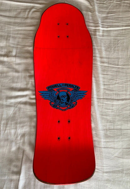Powell Peralta Tony Hawk 80s Pink Bones OG Skateboard Deck
