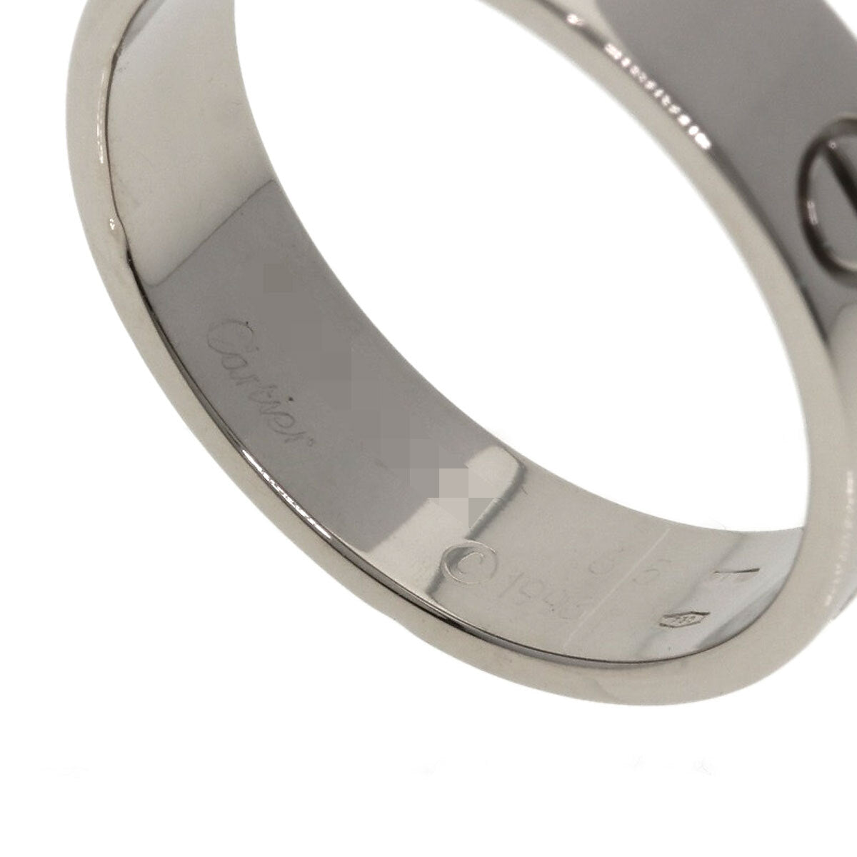Cartier   Ring Love Ring K18 White Gold