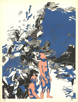 Henri Cueco Untitled Signed 