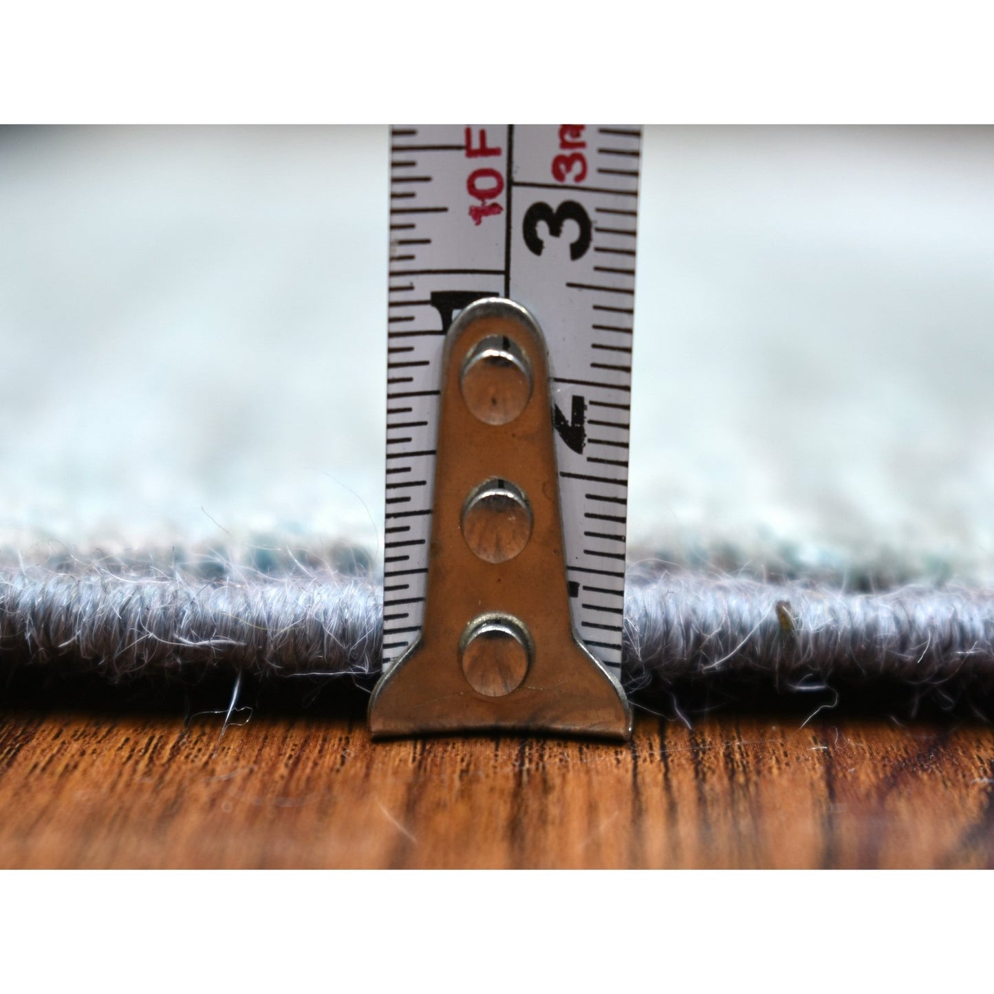 Rug 2'8"x7'8" Gray Afghan Kashkuli Gabbeh Design Wool Hand Knotted Runner