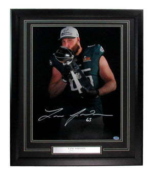 Lane Johnson Signed/Auto 16X20 Photo Philadelphia Eagles Framed Psa/Dna 195527