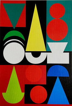 Auguste Herbin Lithograph Hand Numbered Coa (Sonia Delaunay)