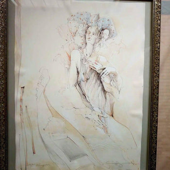 Jurgen Gorg 1990 Original Lithograph 