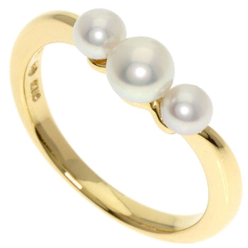 Gold TASAKI Pearl Ring K18 Yellow