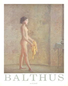 Conte De Balthus Nu De Profil 