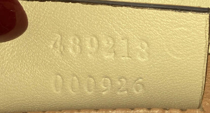 Gucci Broadway Bee Shoulder Bag Embellished Python Mini