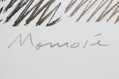 Hisashi Momose Strips Signed Original Lithograph Print Sheet Only