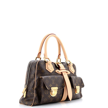 Louis Vuitton Manhattan Handbag Monogram Canvas Gm