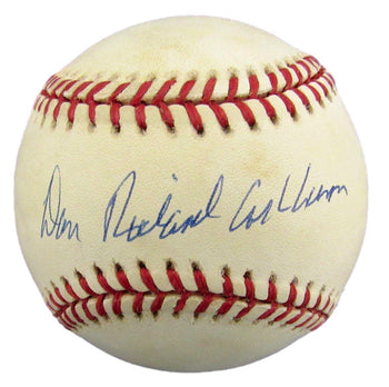 Richie Ashburn Signed/Auto Full Name Onl Baseball