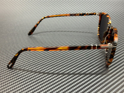PERSOL PO3186S 1081R5 Dark Brown Square Men's 53 mm Sunglasses