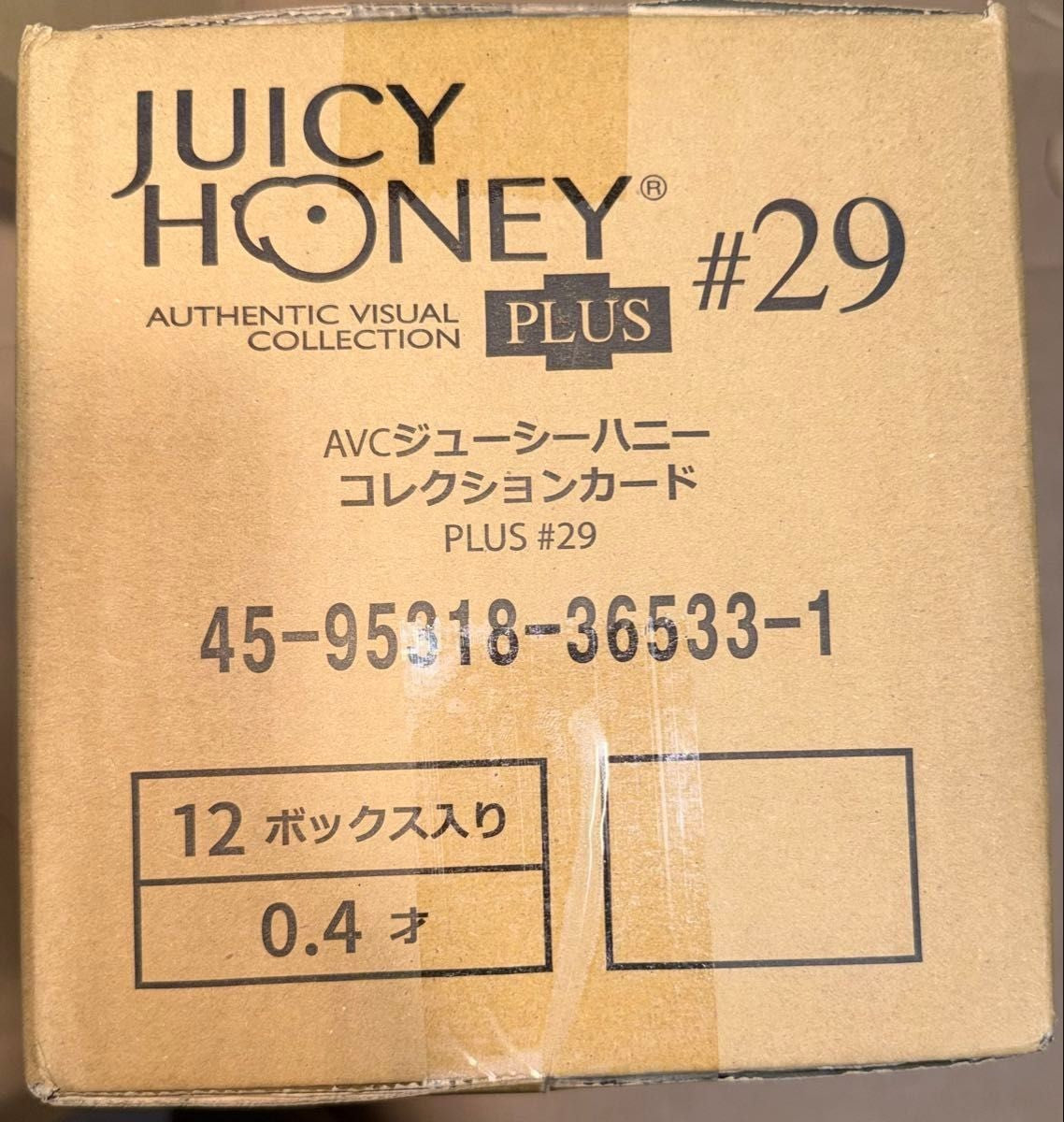 AVC Juicy Honey Plus #29 Collection Card Carton Sealed 12 Boxes Japan Limitednew