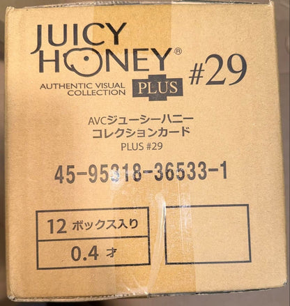 AVC Juicy Honey Plus #29 Collection Card Carton Sealed 12 Boxes Japan Limitednew