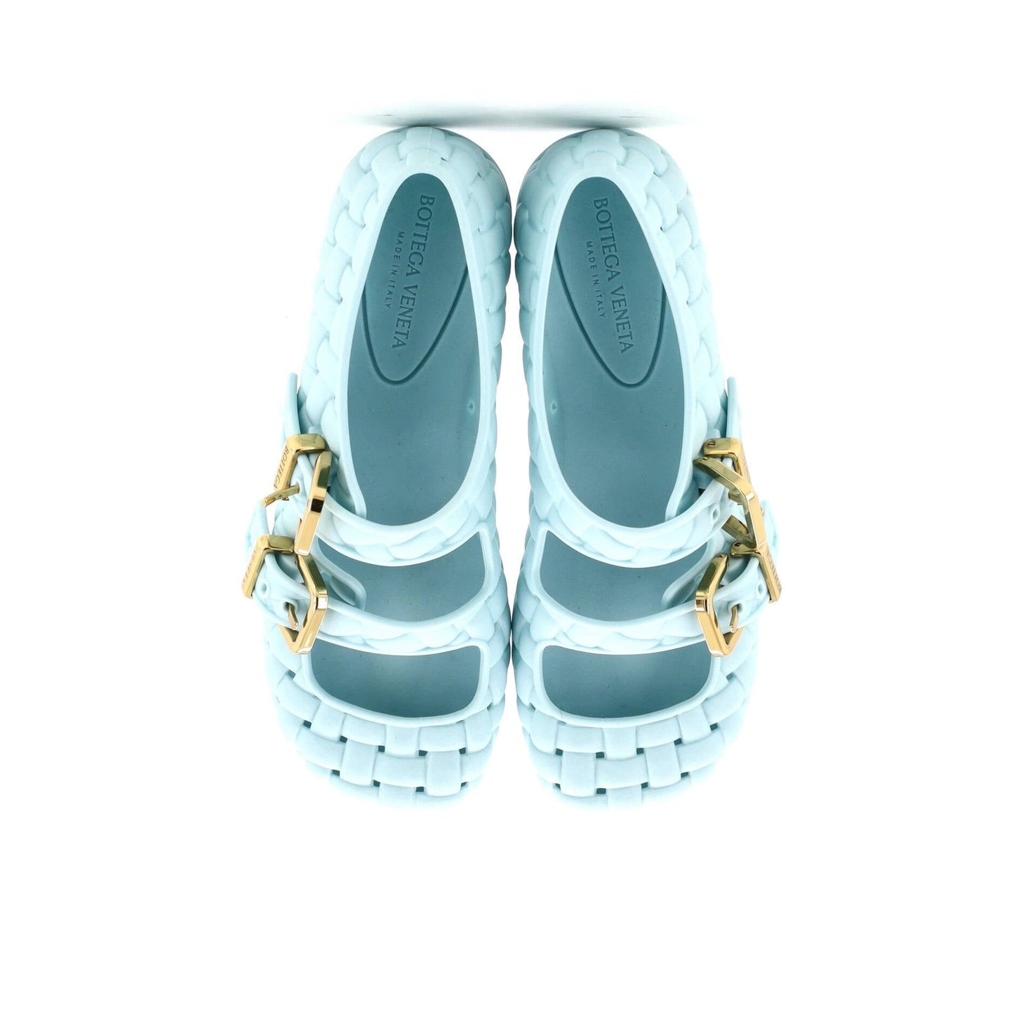 Bottega Veneta Women'S Amy Mary Jane Flats Rubber