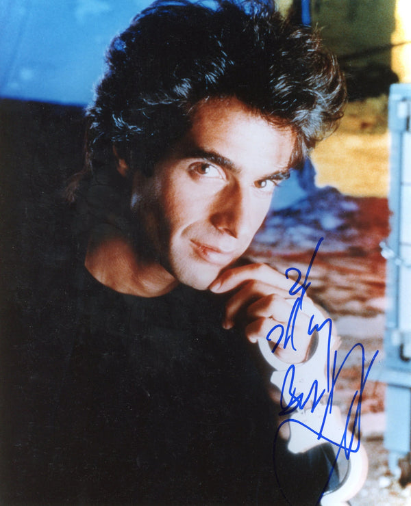Photo David Copperfield Autographed 8x10