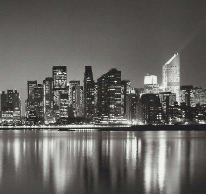 Henri Silberman Manhattan East Side " Offset Lithograph Photo