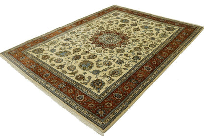 Rare Vintage Oriental Rug Classic Floral