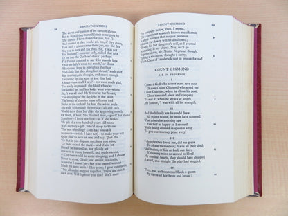 Robert Browning Poetical Works 1833-1864' (Oxford University Press 1970) Signed