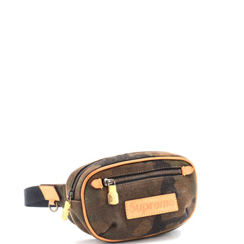 Louis Vuitton Bum Bag Limited Edition Supreme Camouflage Canvas
